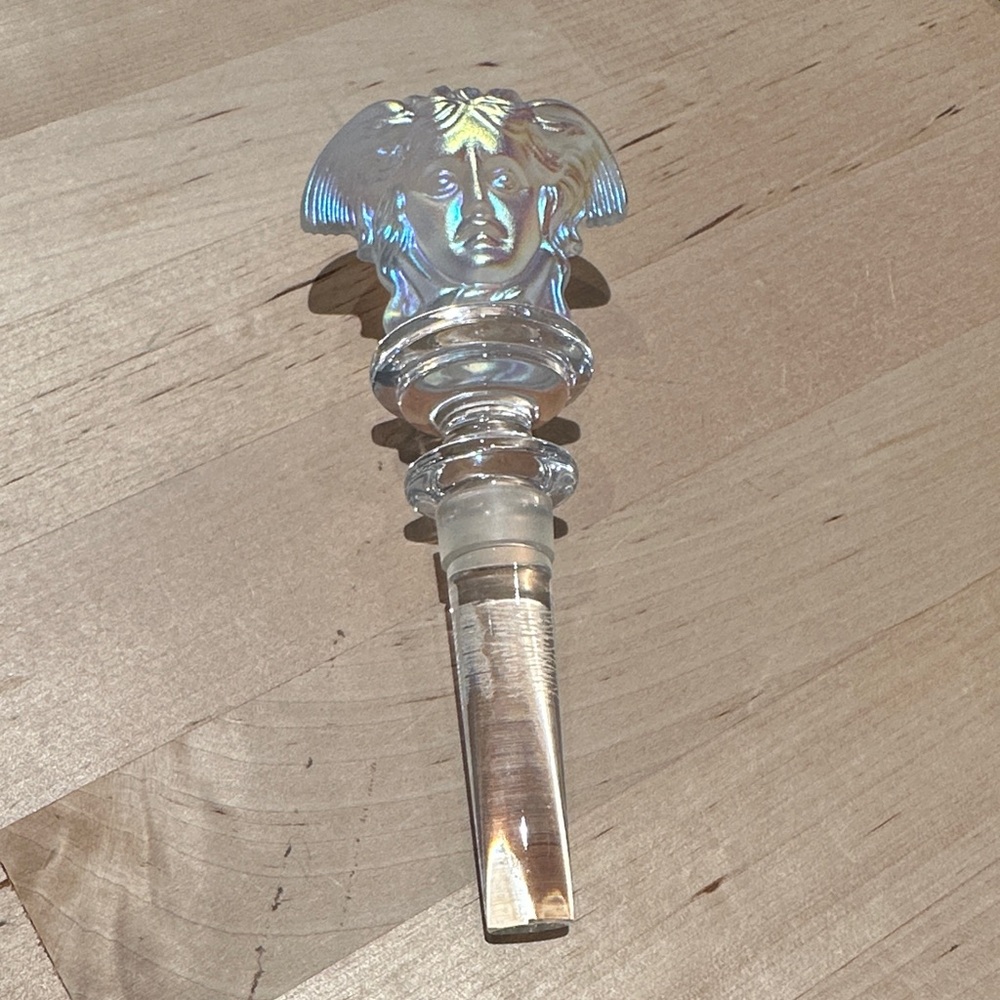 Versace Medusa Crystal Bottle Stopper